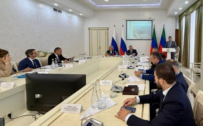 Евгений Пегасов принял участие в совещании с участием представителей Счетной палаты Российской Федерации и руководителей КСО в Республике Дагестан